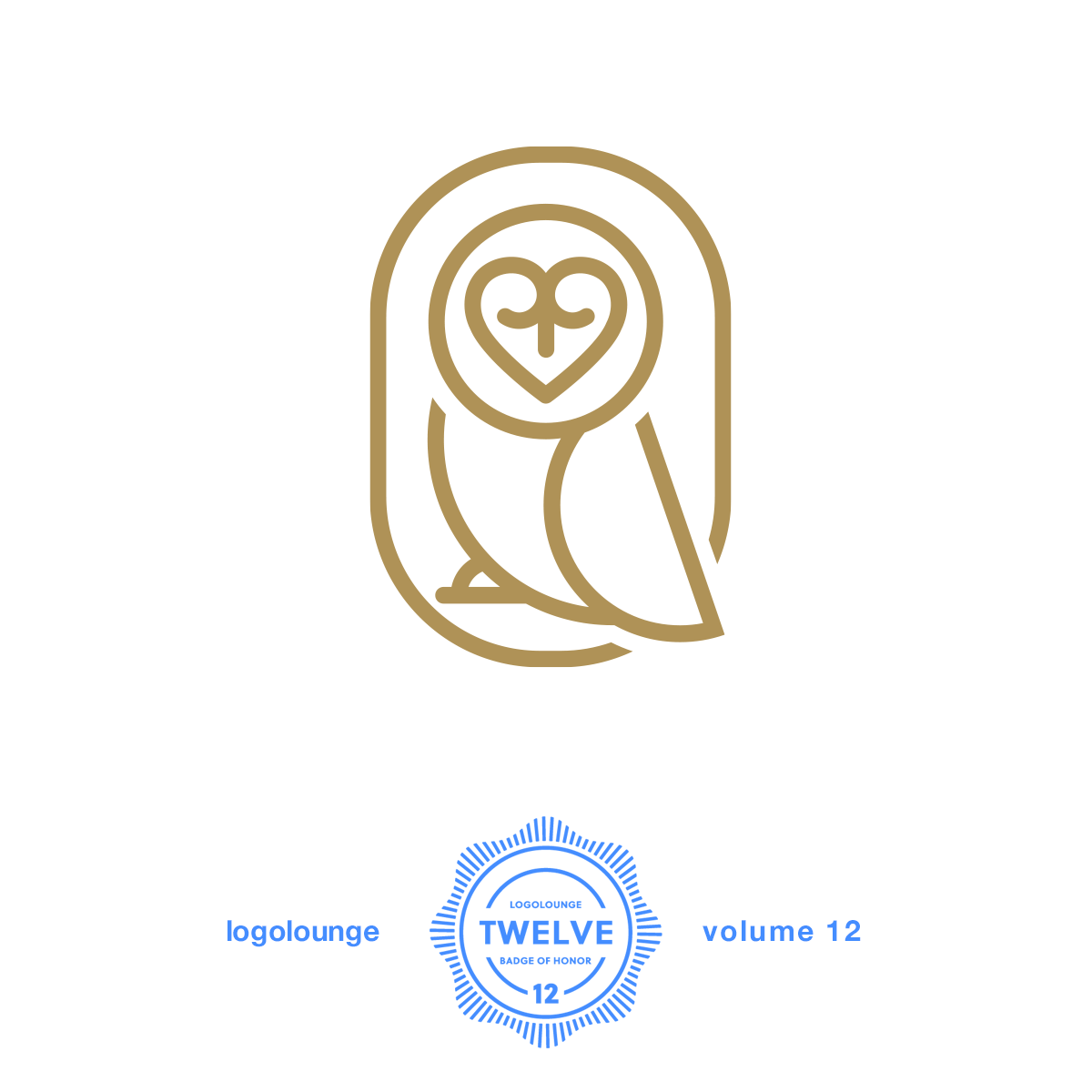 Owl logo mark by Dan Rood