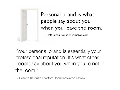 Personal Brand in Room